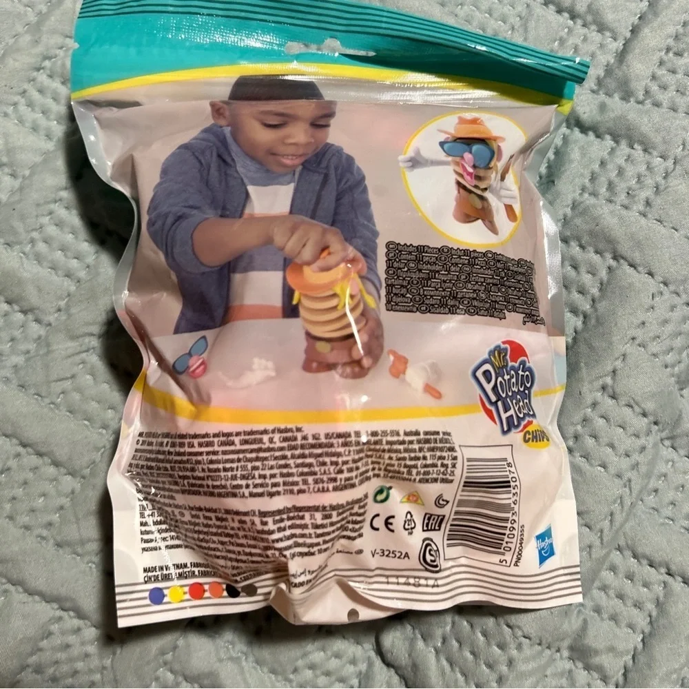 Mr Potato Head CHIPS RANCH BLANCHE Figure Toy NEW/SEALED 11 pieces